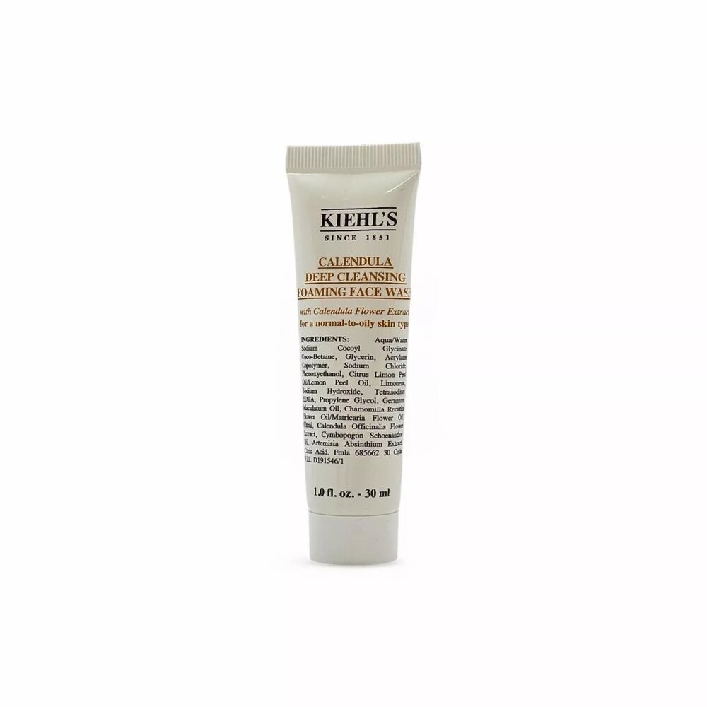 Kiehl's Calendula Deep Cleansing Foaming Face Wash 1oz 30ml